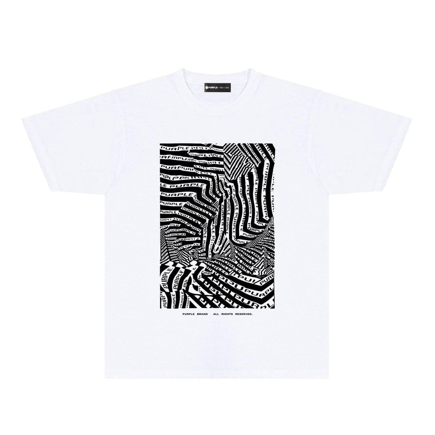 PURPLE  fashion T-shirt