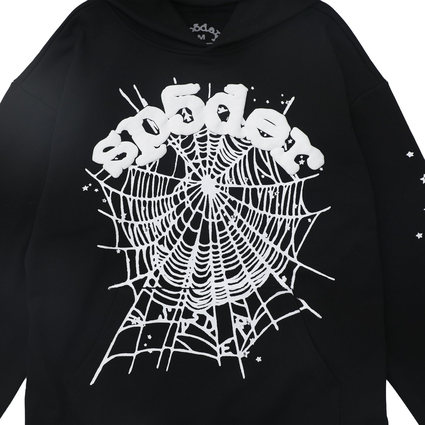 Sp5der OG Web Hoodie  Black