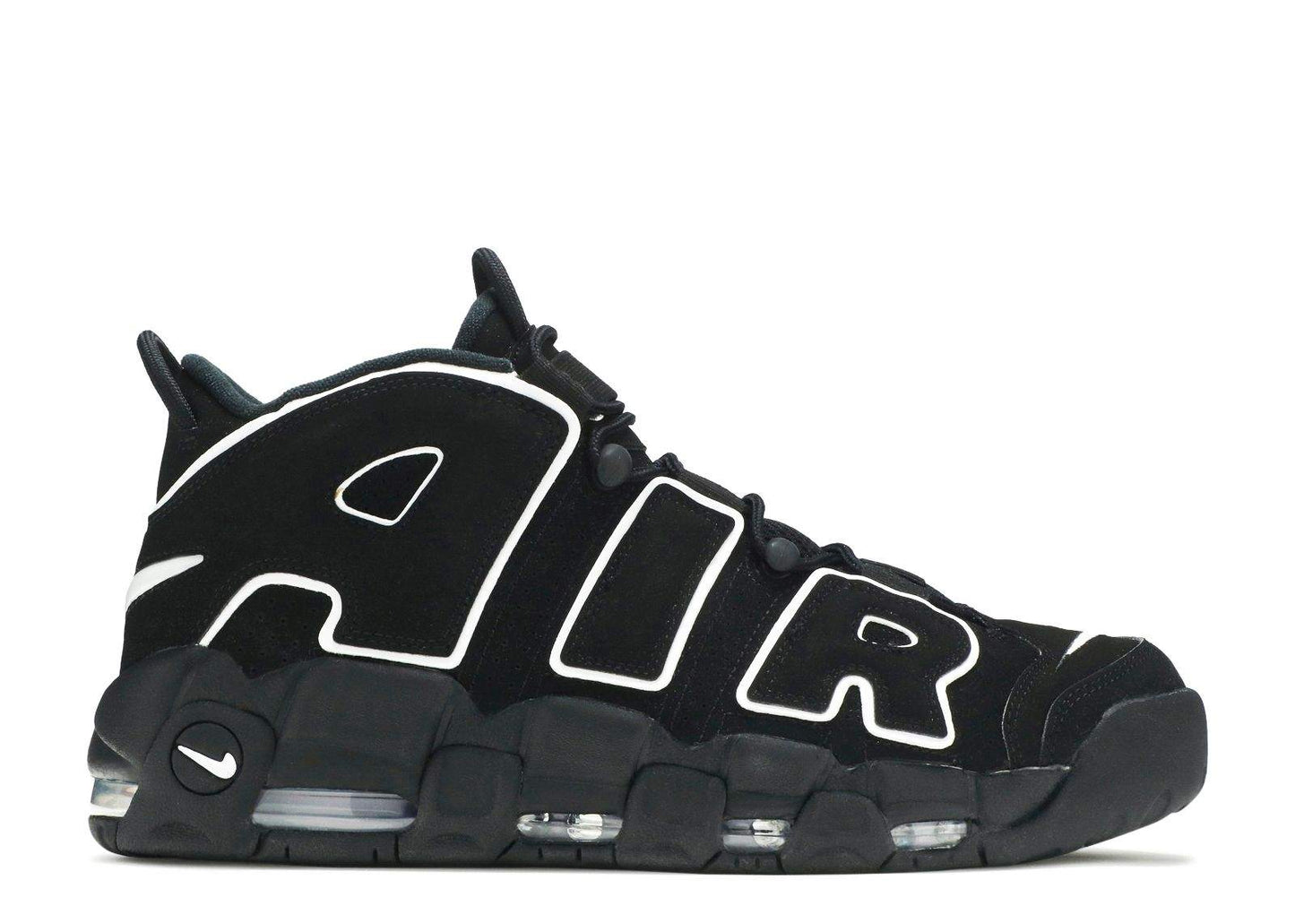 Nike Air More Uptempo ¡®Black White¡¯ 2020 414 Unfading Sneaker